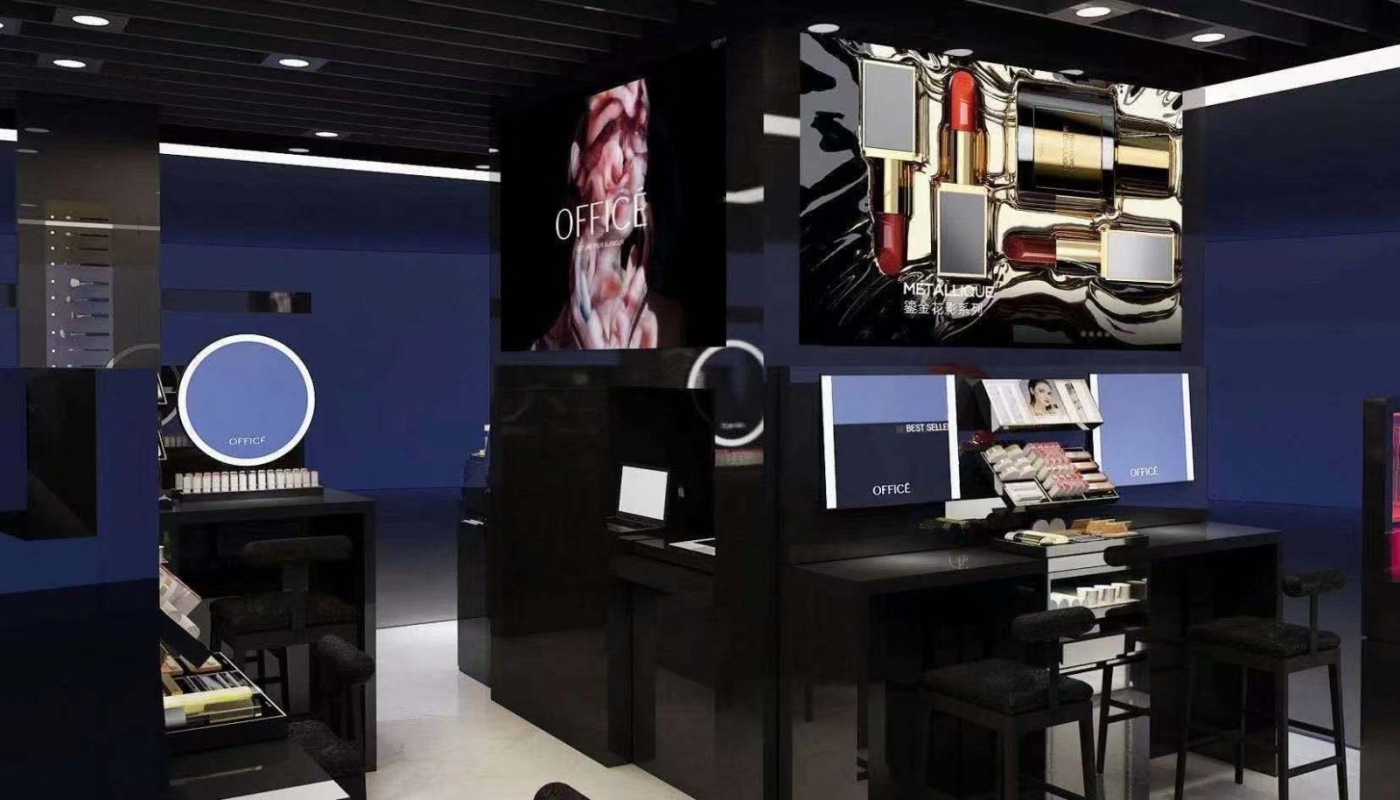 大洋百貨OFFICE歐菲姿彩妝柜臺